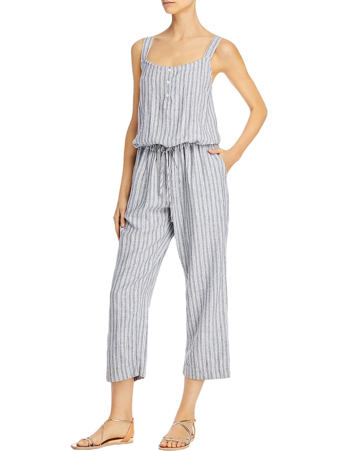 Best Pirce βοΈ Rails π© Womens Linen Blend Striped Jumpsuit π 1 Best Pirce βοΈ Rails π© Womens Linen Blend Striped Jumpsuit π