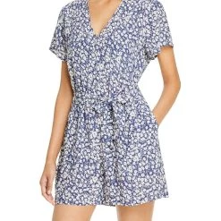 Flash Sale ⭐ Rails Sophia 👩 Womens Floral Keyhole Romper ❤️