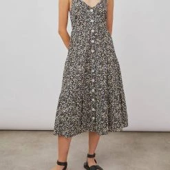 Discount 𧨠Rails Violet π Dress in Black Mini Floral for π© women π₯°