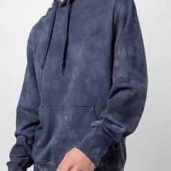Best Pirce 🎁 Rails Fulton Sweatshirt Hoodie in Midnight Tie Dye for men ⌛