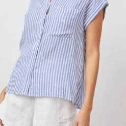 Hot Sale π― Rails Whitney Stripe Linen Blend π Shirt In Blue Stripe Daisy Embroidery for π© women π€© 7 Hot Sale π― Rails Whitney Stripe Linen Blend π Shirt In Blue Stripe Daisy Embroidery for π© women π€© -Rails Sales Store 1abc5238e12d4139914d9cd5b7121b41 1080x