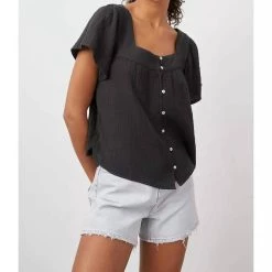 Cheapest ⌛ Rails Magnolia Gauze Top in Black for 👩 women ✨ -Rails Sales Store 237b7e35986e47068f1dc7a60e7c1438 1080x
