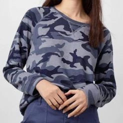 Hot Sale 🎁 Rails Theo Top in Blue Indigo Camo for 👩 women 🤩