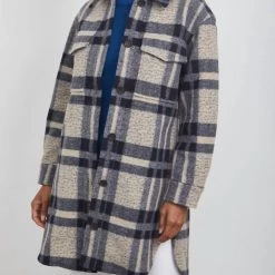 Best Pirce βοΈ Rails Jaro Jacket in Tan Pacific Check for π© women π