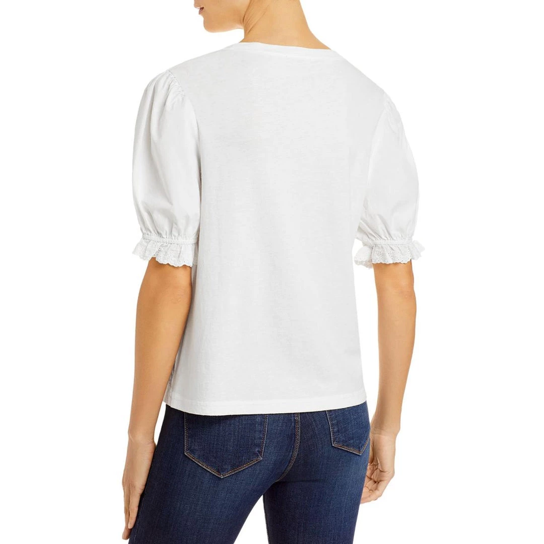 Best deal π― Rails Laurel π© Womens Puff Sleeve Eyelet T-Shirt π₯ 2 Best deal π― Rails Laurel π© Womens Puff Sleeve Eyelet T-Shirt π₯ - Image 2