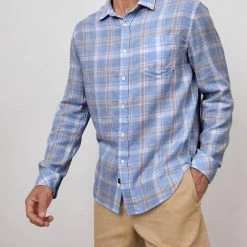 Wholesale π₯° Rails Wyatt Button Down π Shirt in So Cal Valencia Melange for men β