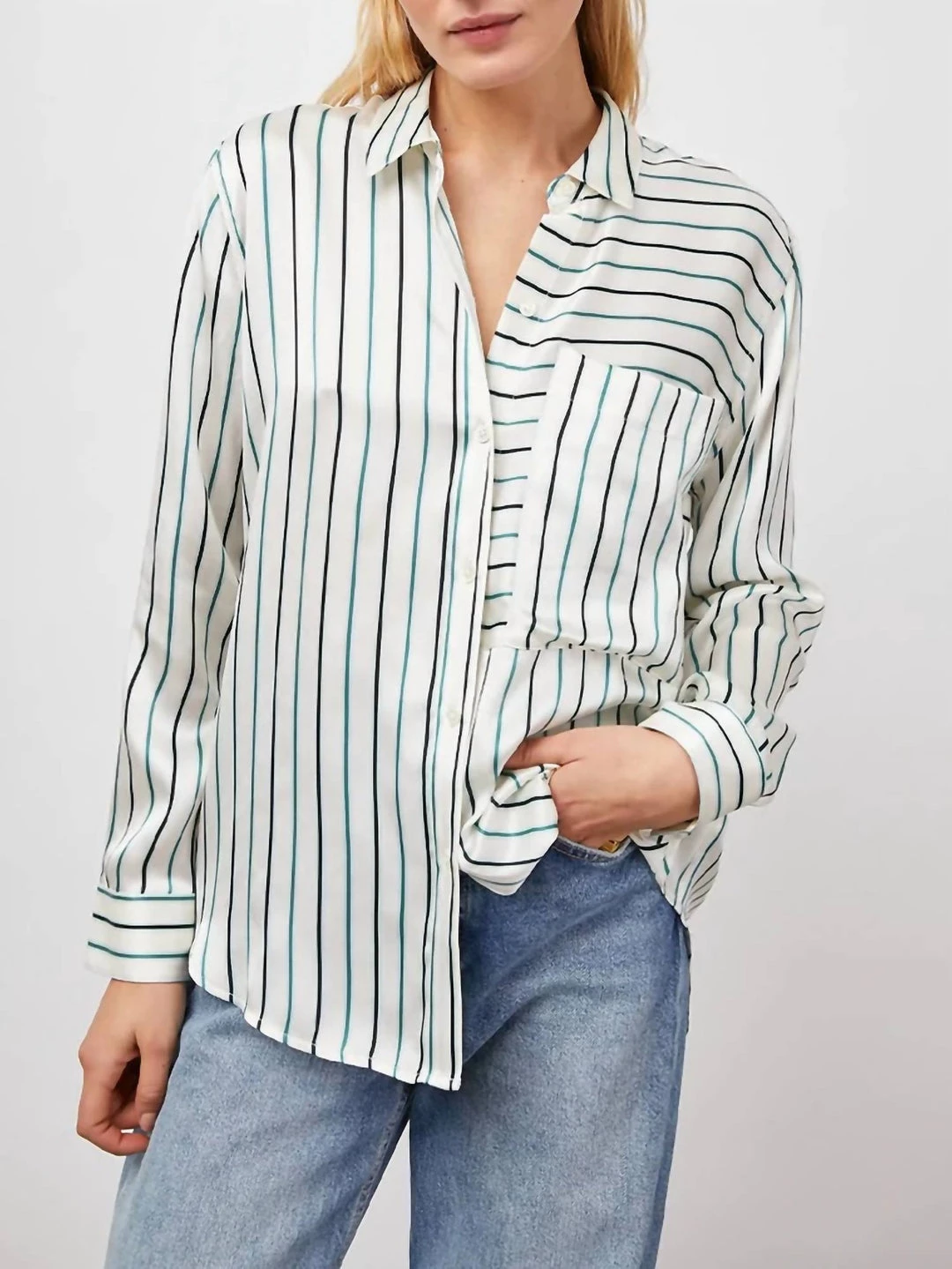 Buy π― Rails Spencer π Shirt in Vera Stripe for π© women π― 1 Buy π― Rails Spencer π Shirt in Vera Stripe for π© women π―