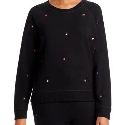Outlet 💯 Rails Theo 👩 Womens Embroidered Star Pullover Sweater 😀