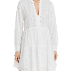 New 𧨠Rails Layla π© Womens Eyelet V Neck Mini π Dress π