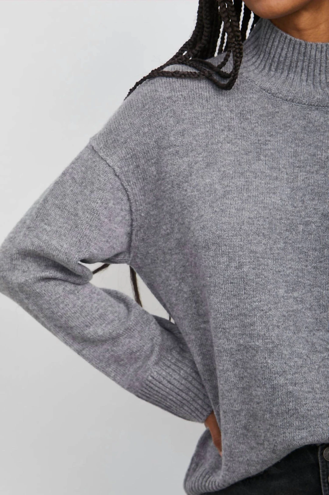 Cheapest π₯° Rails Sasha Sweater in Heather Grey for π© women π 3 Cheapest π₯° Rails Sasha Sweater in Heather Grey for π© women π - Image 3