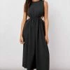 Wholesale 🥰 Rails Yvette Cutout Poplin Midi 👗 Dress in Black for 👩 women 😍