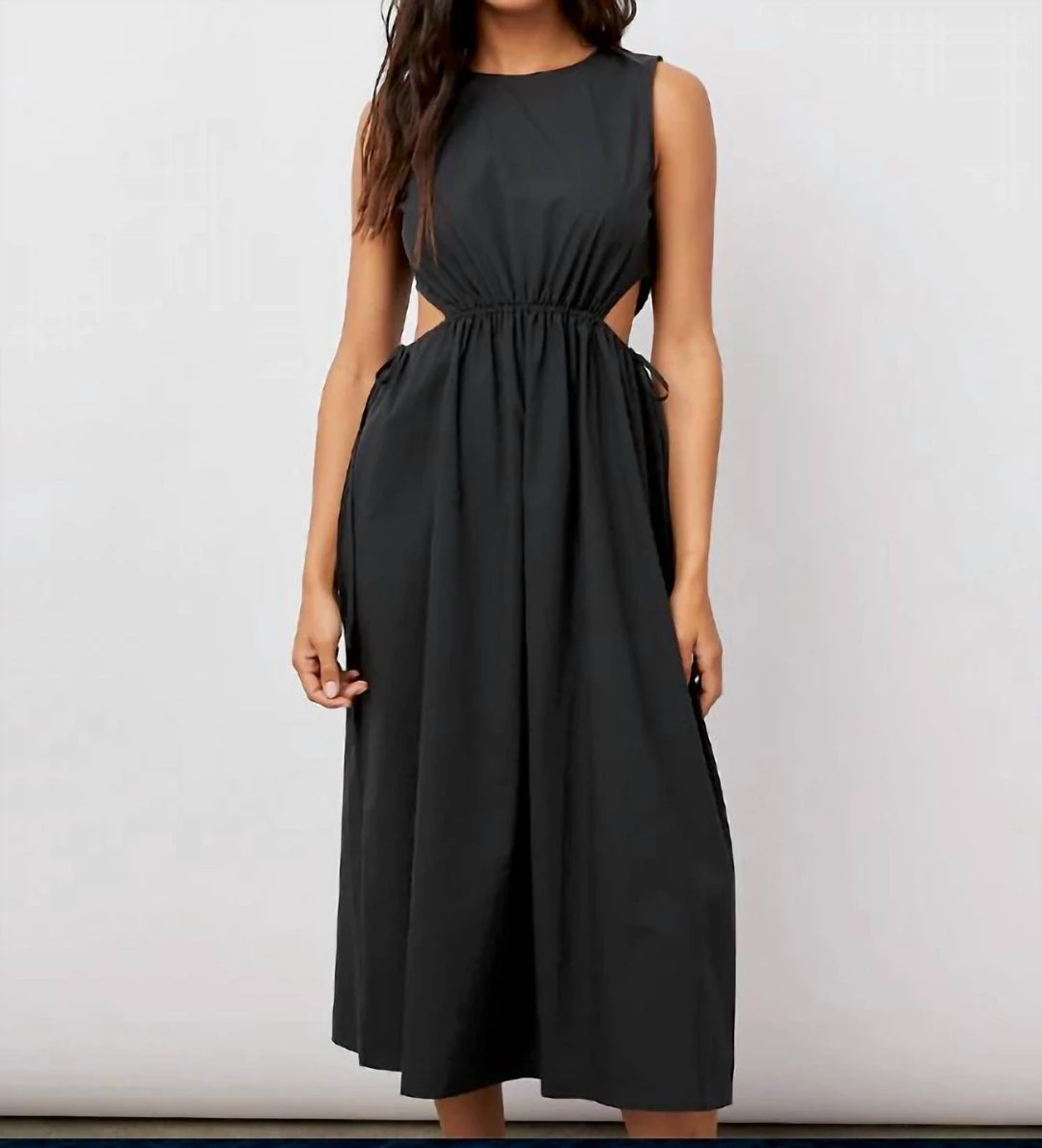 Wholesale π₯° Rails Yvette Cutout Poplin Midi π Dress in Black for π© women π 1 Wholesale π₯° Rails Yvette Cutout Poplin Midi π Dress in Black for π© women π