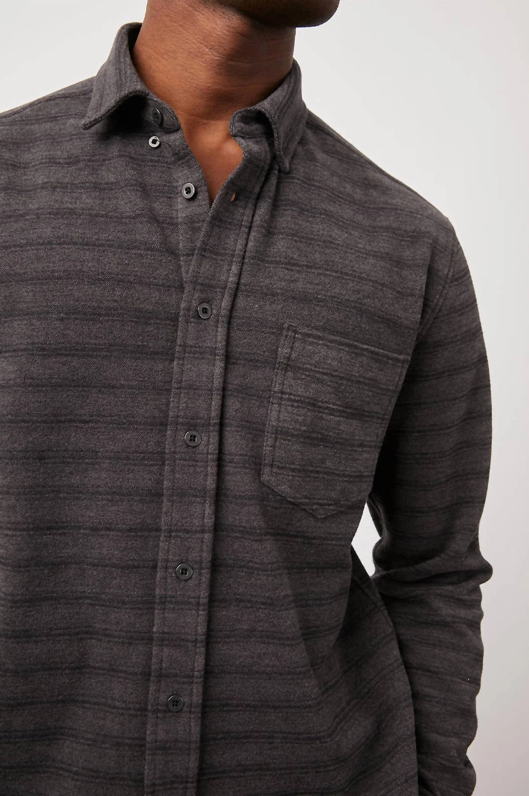 Coupon π€© Rails Berkeley π Shirt in Black Charcoal Stripe for men π 2 Coupon π€© Rails Berkeley π Shirt in Black Charcoal Stripe for men π - Image 2