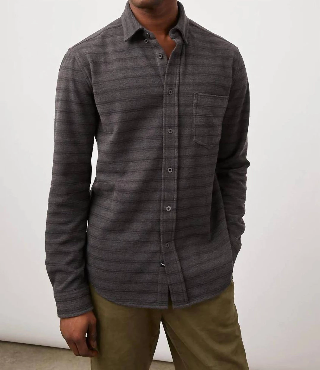 Coupon π€© Rails Berkeley π Shirt in Black Charcoal Stripe for men π 1 Coupon π€© Rails Berkeley π Shirt in Black Charcoal Stripe for men π