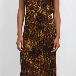 Best Pirce 👏 Rails Stella Accordion Pleat Midi 👗 Skirt in Tortoise for 👩 women 🔔