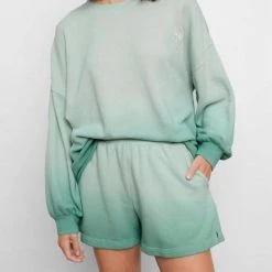 Hot Sale 🧨 Rails Reeves Weatshirt in Aqua Dip Dye for 👩 women 🌟
