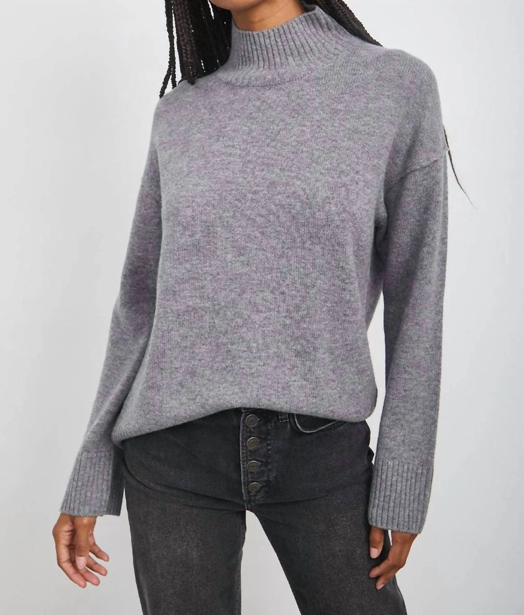 Cheapest π₯° Rails Sasha Sweater in Heather Grey for π© women π 2 Cheapest π₯° Rails Sasha Sweater in Heather Grey for π© women π - Image 2