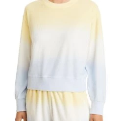 Best Pirce ✨ Rails 👩 Womens Colorblock French Terry Sweatshirt ✔️