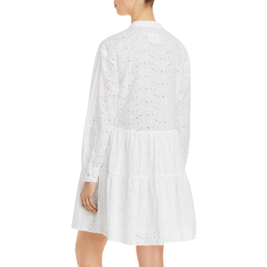 New 𧨠Rails Layla π© Womens Eyelet V Neck Mini π Dress π 2 New 𧨠Rails Layla π© Womens Eyelet V Neck Mini π Dress π - Image 2