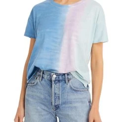 Buy ❤️ Rails The Classic Crewneck 👩 Womens Cotton Tie-Dye Pullover Top 🎉