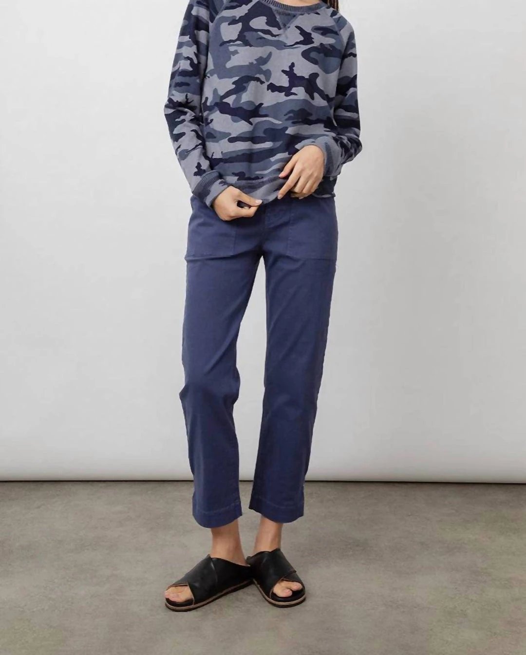 Hot Sale π Rails Theo Top in Blue Indigo Camo for π© women π€© 3 Hot Sale π Rails Theo Top in Blue Indigo Camo for π© women π€© - Image 3