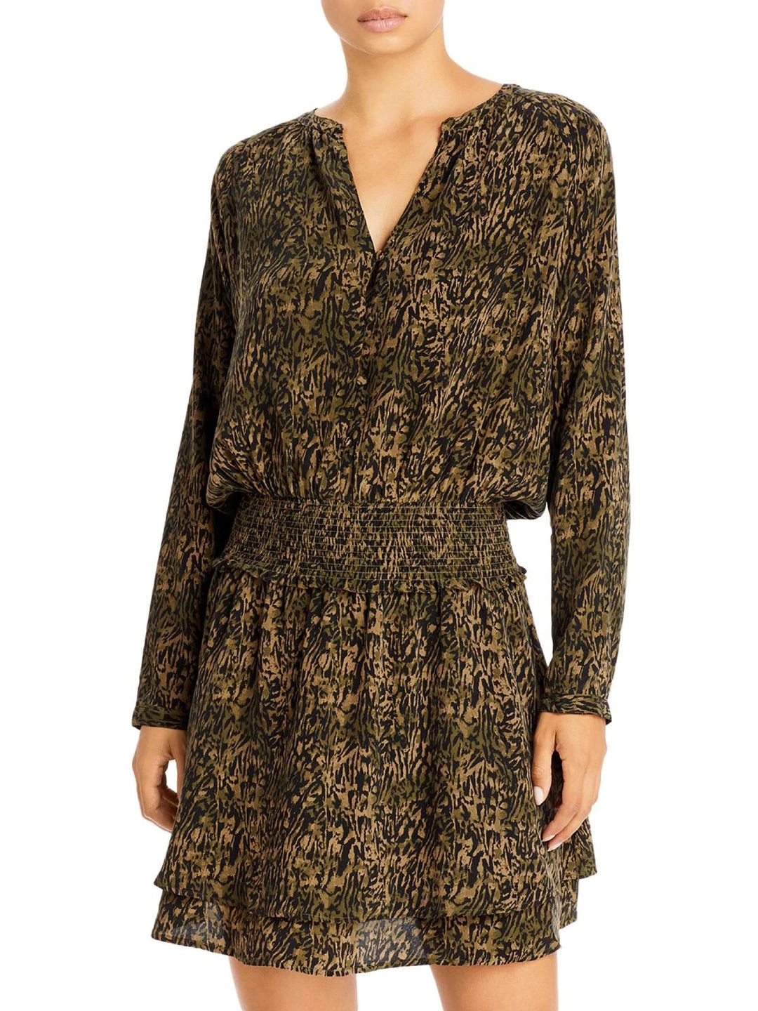 Cheapest π― Rails Jasmine π© Womens Printed Smocked Mini π Dress π 1 Cheapest π― Rails Jasmine π© Womens Printed Smocked Mini π Dress π