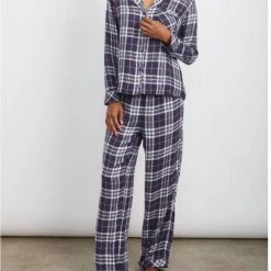 New 🔔 Rails Clara Pajama Set in Indigo Peony White for 👩 women 😉