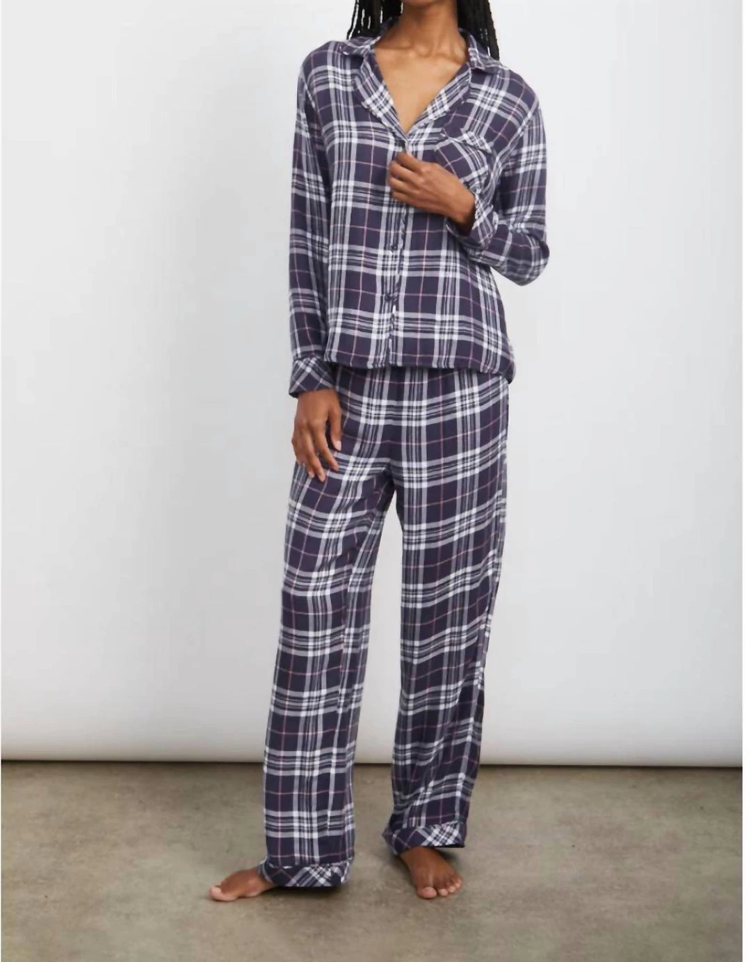 New π Rails Clara Pajama Set in Indigo Peony White for π© women π 1 New π Rails Clara Pajama Set in Indigo Peony White for π© women π