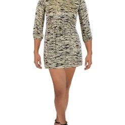 Flash Sale β¨ Rails Ora π© Womens Satin Printed Fit & Flare π Dress β¨