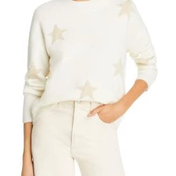 Flash Sale 👏 Rails Kana 👩 Womens Metallic Printed Pullover Sweater 🎁