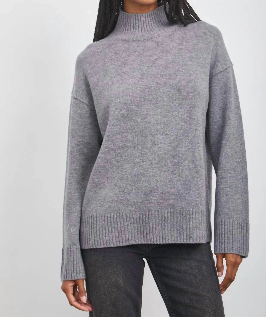 Cheapest π₯° Rails Sasha Sweater in Heather Grey for π© women π 1 Cheapest π₯° Rails Sasha Sweater in Heather Grey for π© women π