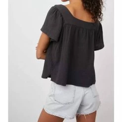 Cheapest ⌛ Rails Magnolia Gauze Top in Black for 👩 women ✨ -Rails Sales Store eb16e8bde403475a94e03c1f8e87ea3d 1080x