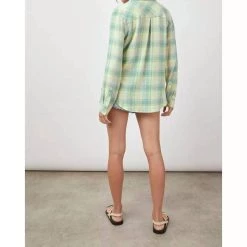 Deals 😉 Rails Brady Seersucker Buttondown in Sage Lemon for 👩 women ⭐ -Rails Sales Store eda948a3dd1b49cda89d48f8a05dab2e 1080x