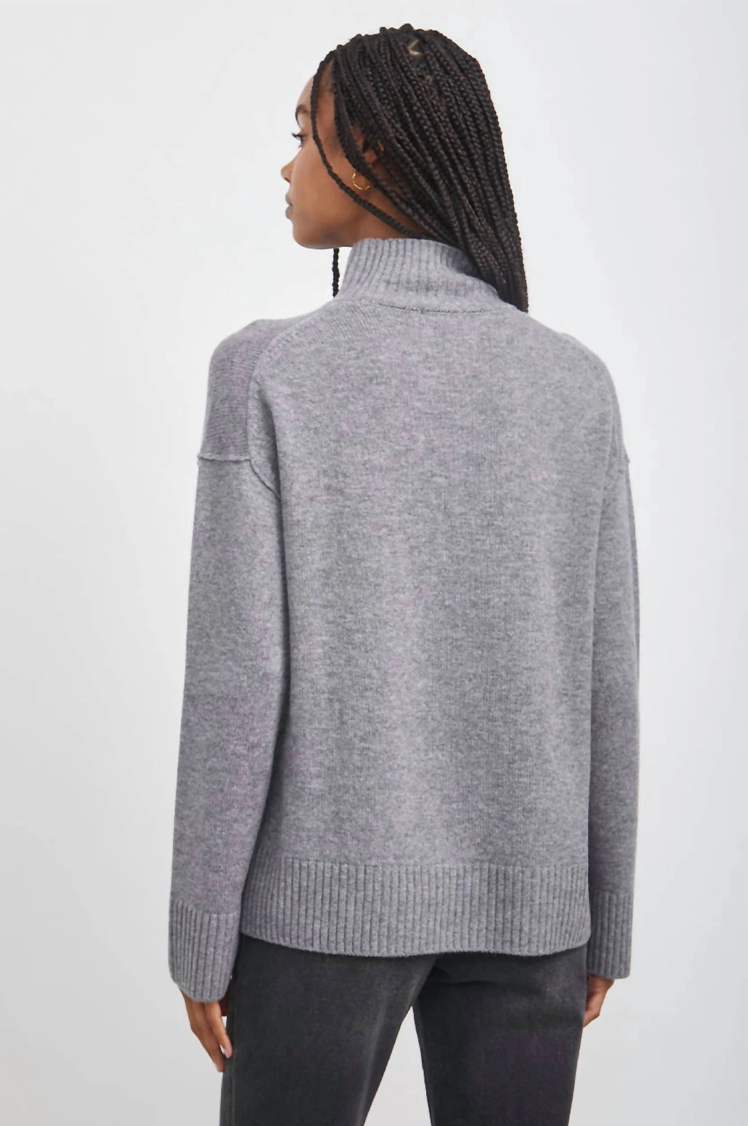 Cheapest π₯° Rails Sasha Sweater in Heather Grey for π© women π 4 Cheapest π₯° Rails Sasha Sweater in Heather Grey for π© women π - Image 4