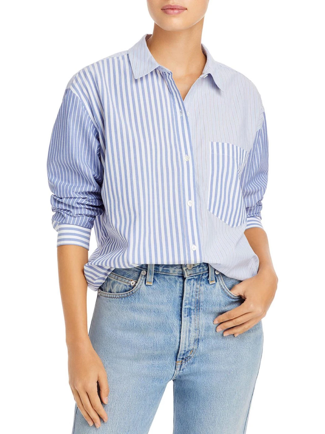 Discount π Rails Arlo π© Womens Work Wear Striped Button-Down Top π 1 Discount π Rails Arlo π© Womens Work Wear Striped Button-Down Top π