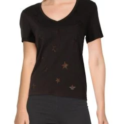 Budget 🧨 Rails The Cara 👩 Womens Burnout V Neck T-Shirt 😉